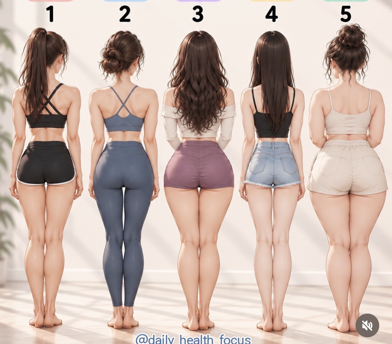 スレッドヘッダー画像: インスタでこれのどれがすきかって投稿で、1&4が好きだってコメントがあまりに少ないんだが、国際的にはスリムは人気ないのか？
俺は1&4なんだが。。