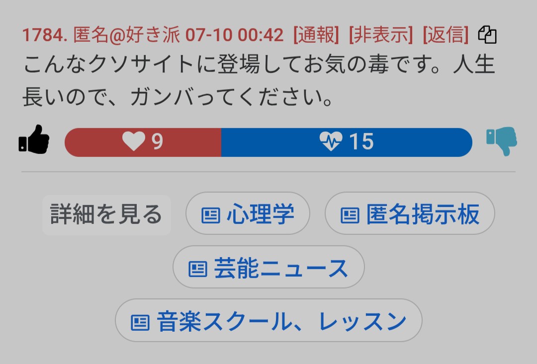 スレッドヘッダー画像: 好き嫌い.comに登録されている全員に言える言葉