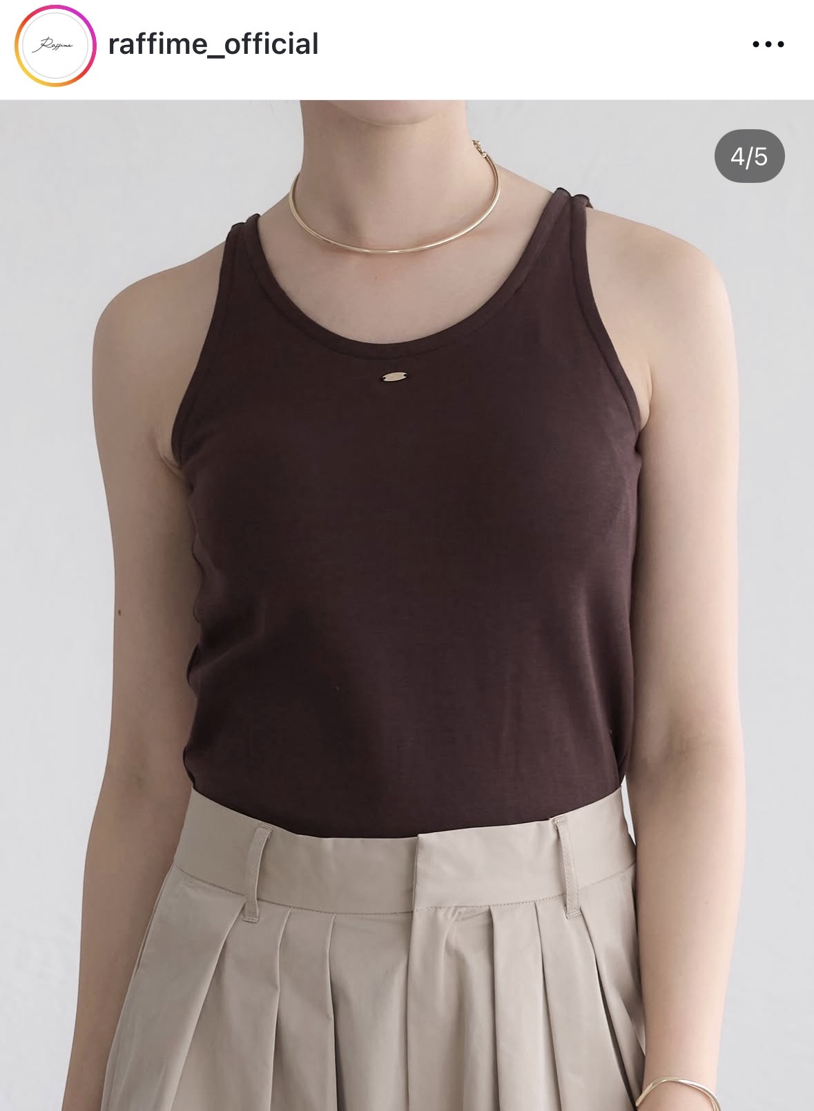 スレッドヘッダー画像: 骨ウェーブの人はこういう服もサラッと着こなすんだろうなあ、、ナチュラルの私が来たらレスリング女になってしまう。