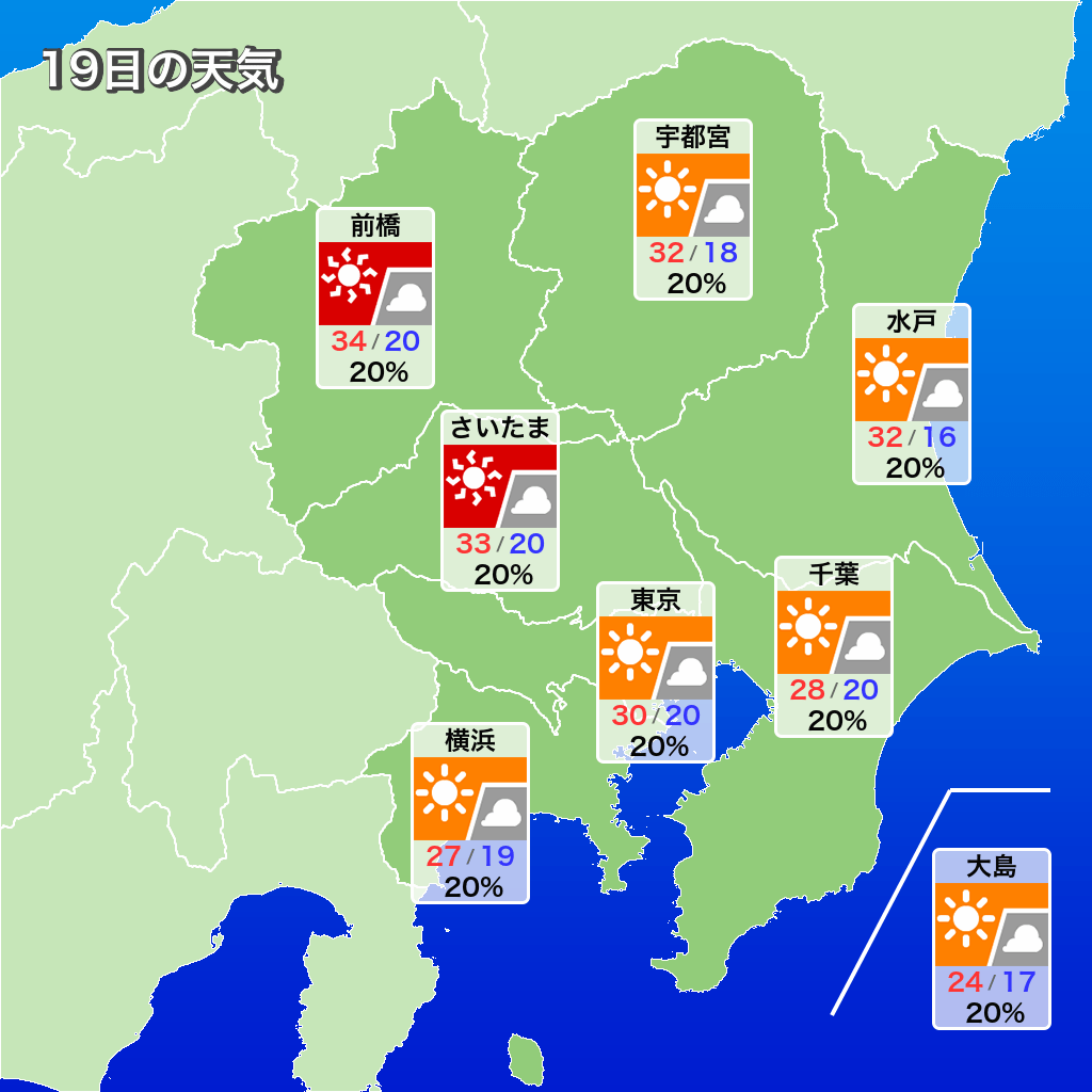 スレッドヘッダー画像: マジかこれ　3日連続暑さらしい