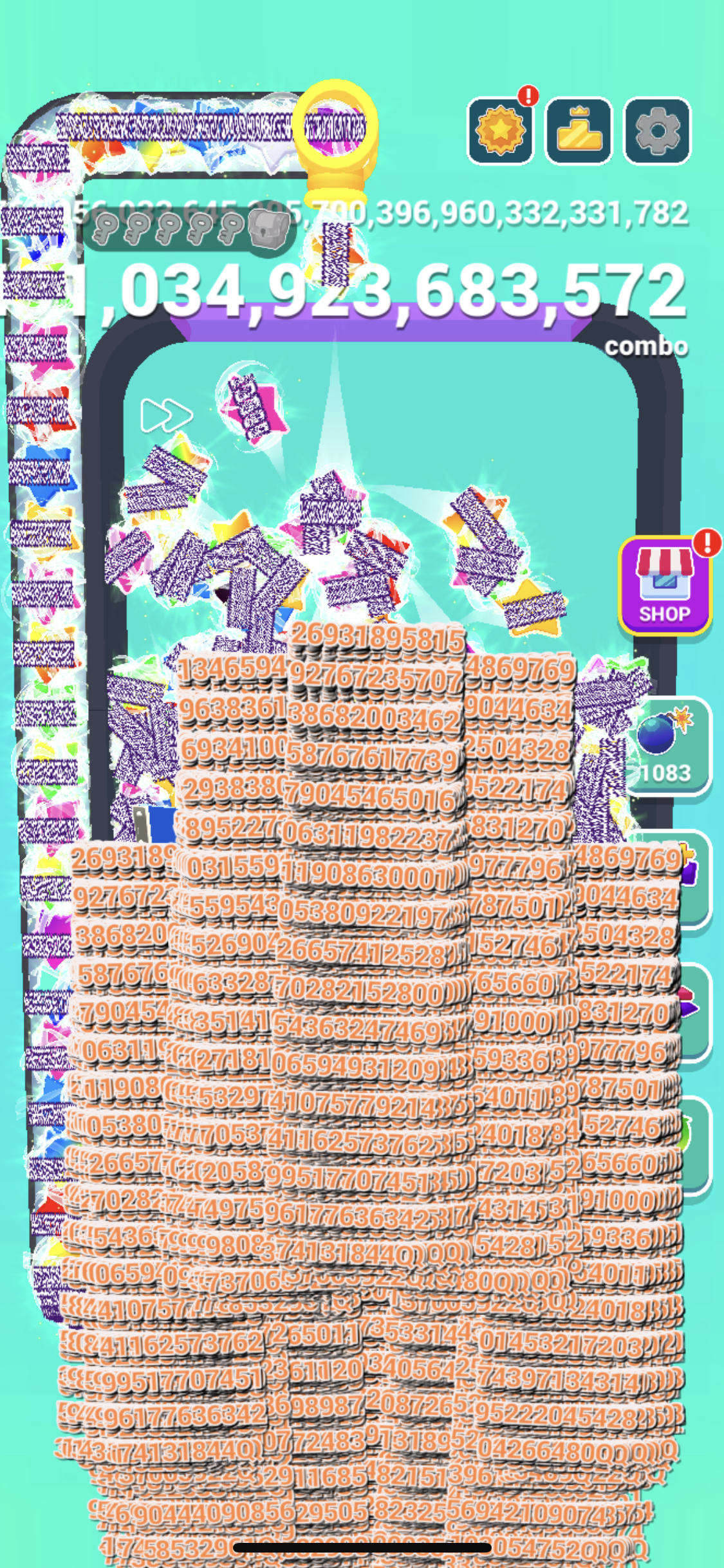 スレッドヘッダー画像: インフレを楽しむゲームではあるんだけど、度が過ぎてなんかのレリーフに見えてきた