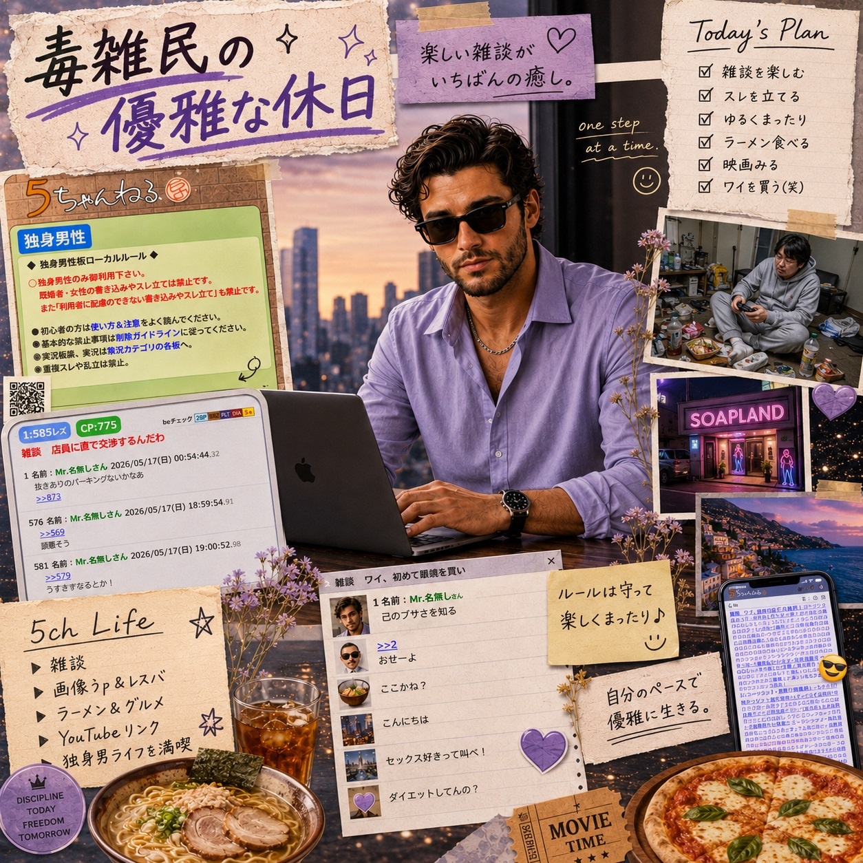 スレッドヘッダー画像: 毒雑に20年くらい居座ってる