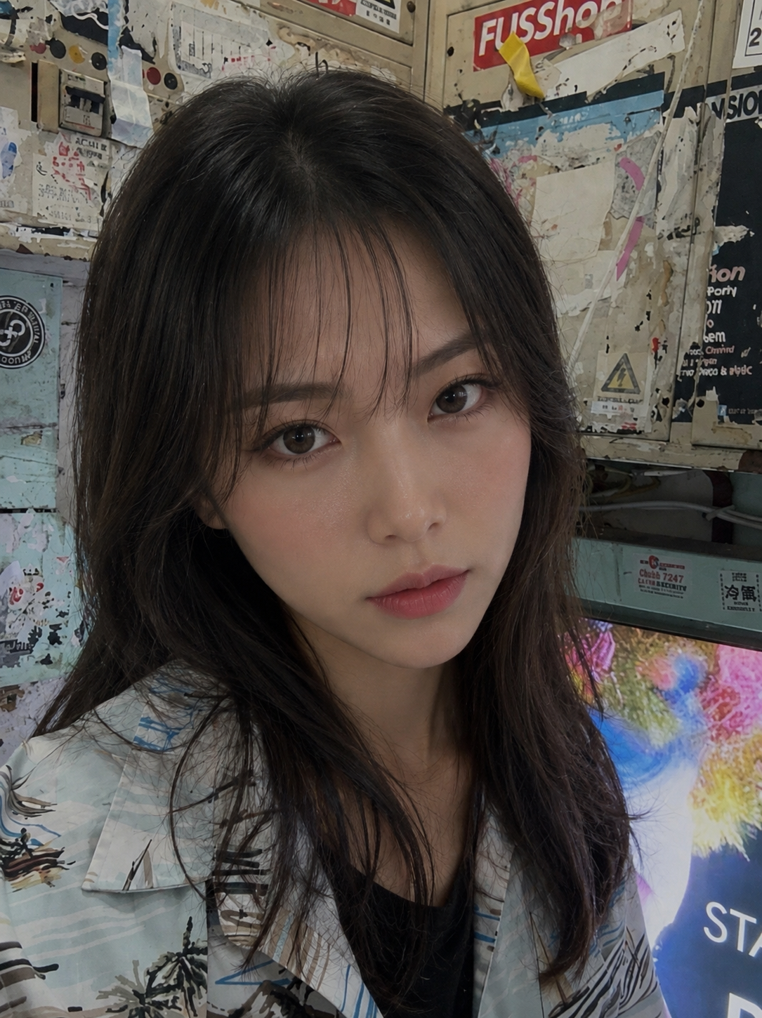 スレッドヘッダー画像: AIに俺の写真読ませて、女装しろって言ったらこれ出てきたんだけど、まだ男っぽさあるよね