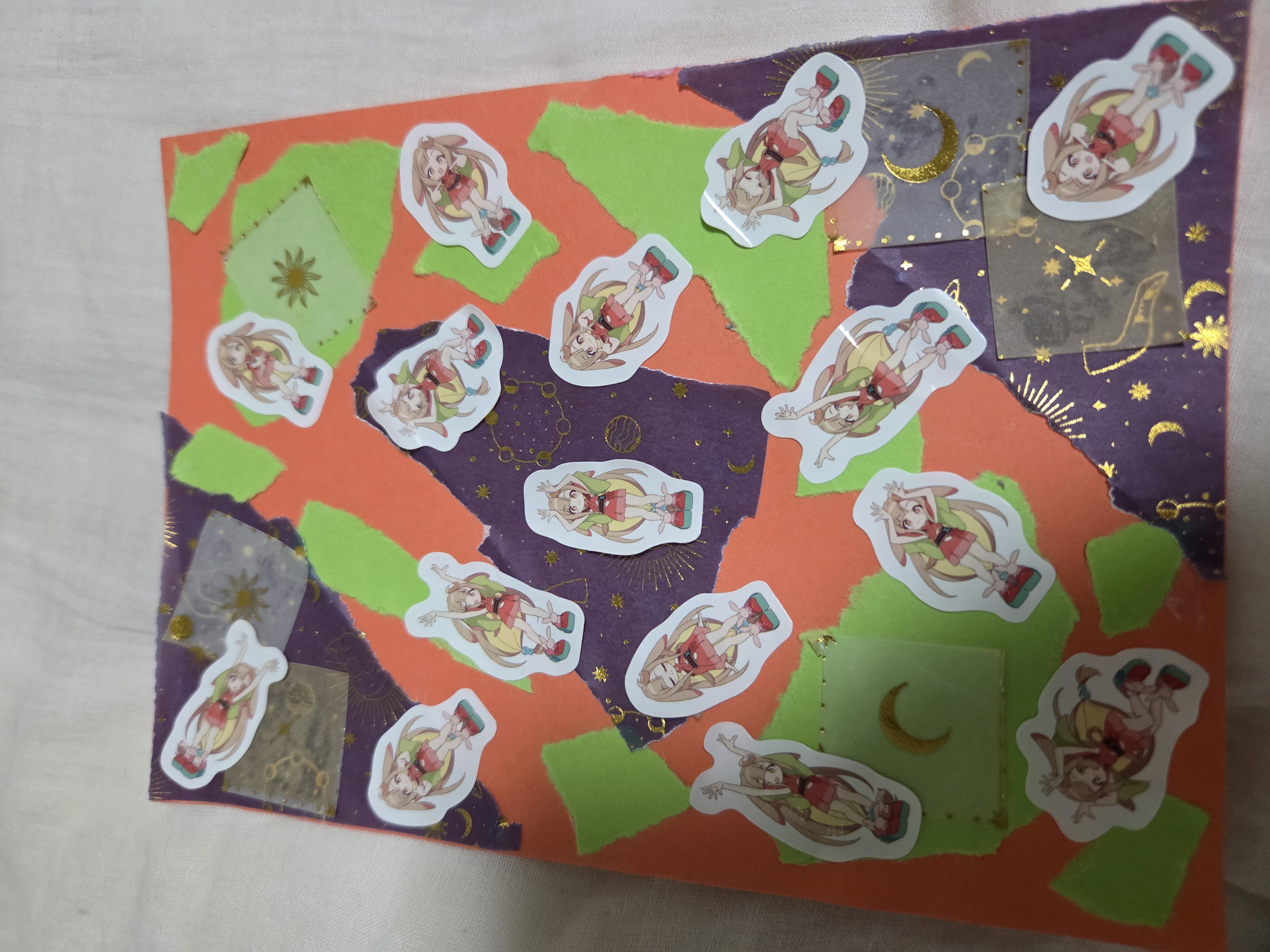 スレッドヘッダー画像: コラージュ的なやつ作ってみた